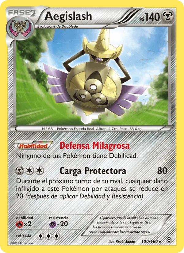 Aegislash · Duelos Primigenios 100/160