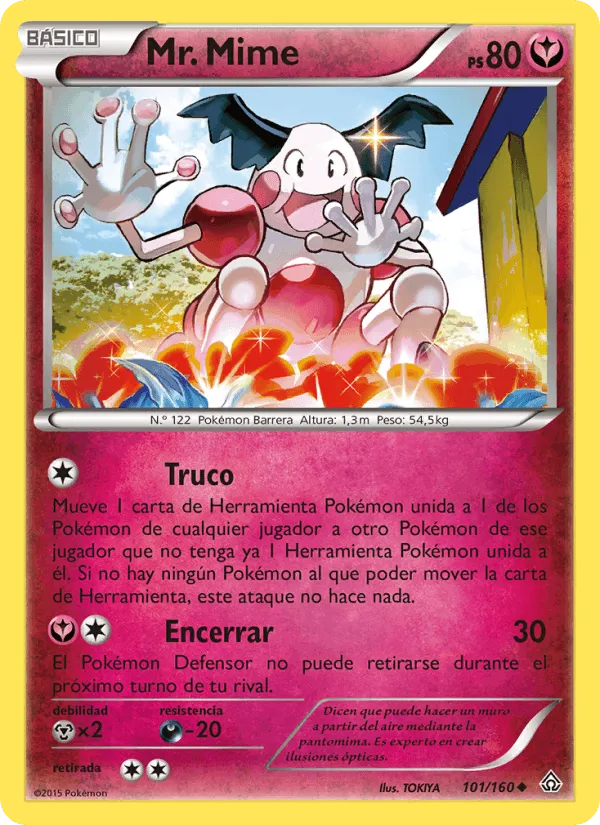 Mr. Mime · Duelos Primigenios 101/160