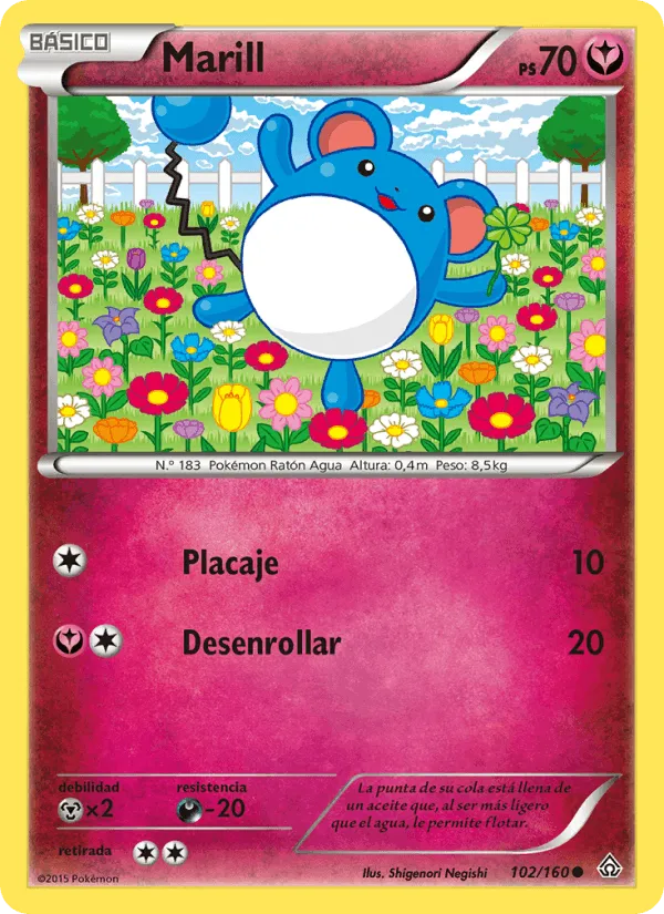 Marill · Duelos Primigenios 102/160