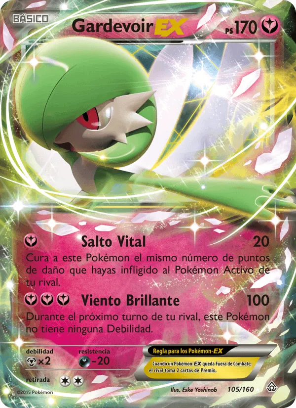 Gardevoir EX · Duelos Primigenios 105/160