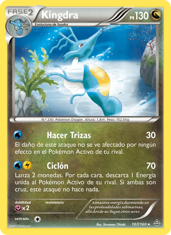 Kingdra · Duelos Primigenios 107/160