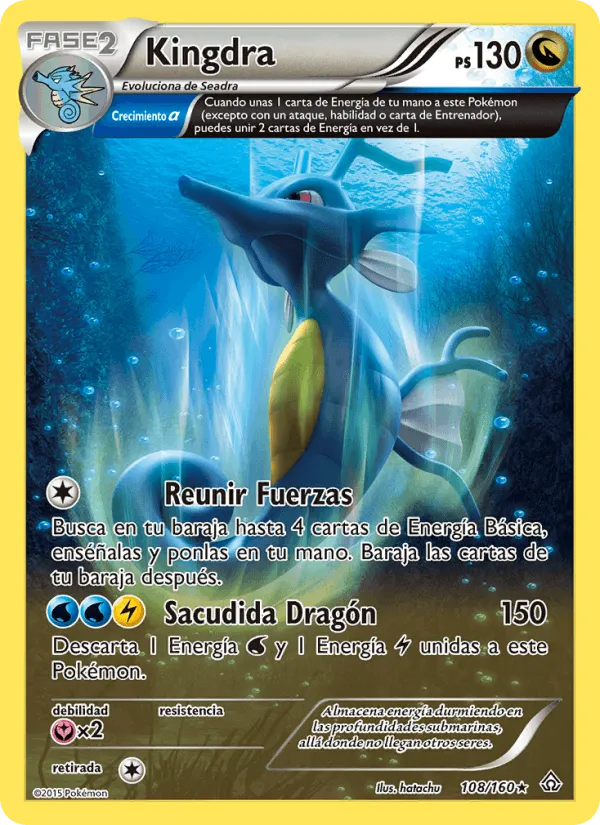 Kingdra · Duelos Primigenios 108/160