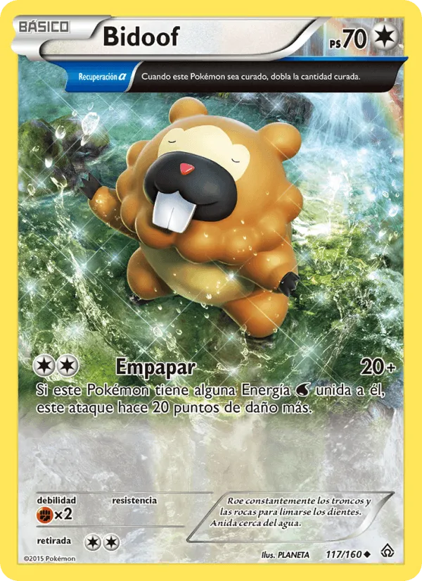 Bidoof · Duelos Primigenios 117/160