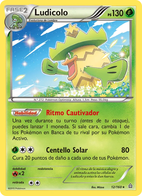 Ludicolo · Duelos Primigenios 12/160
