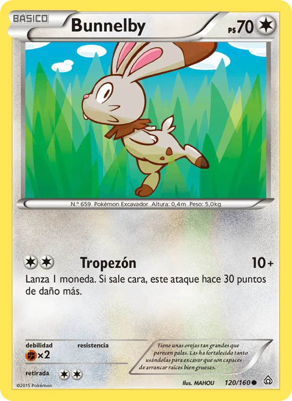 Bunnelby · Duelos Primigenios 120/160
