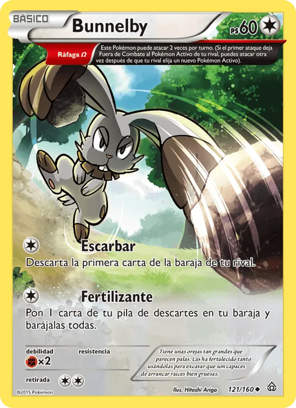 Bunnelby · Duelos Primigenios 121/160