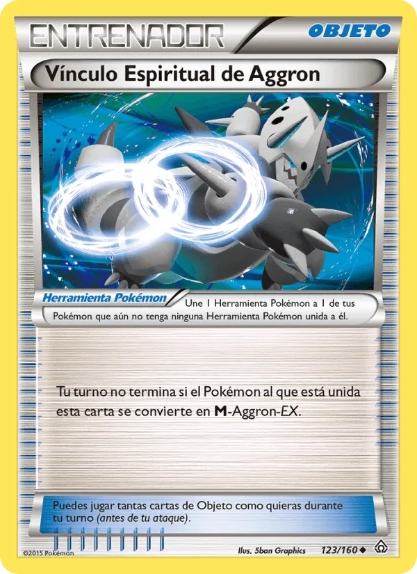 Vínculo Espiritual de Aggron · Duelos Primigenios 123/160