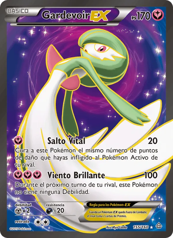 Gardevoir EX · Duelos Primigenios 155/160