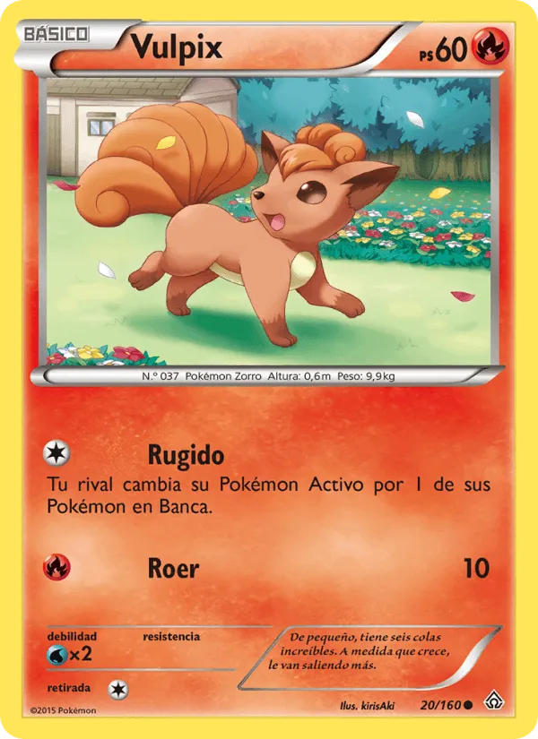 Vulpix · Duelos Primigenios 20/160