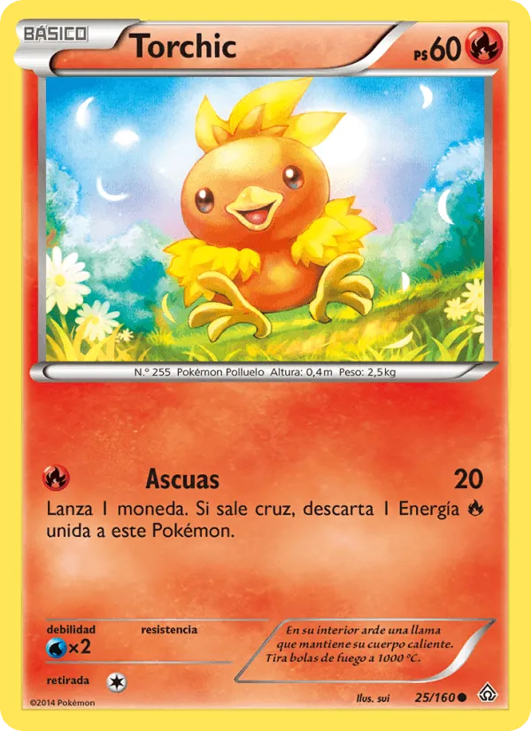 Torchic · Duelos Primigenios 25/160
