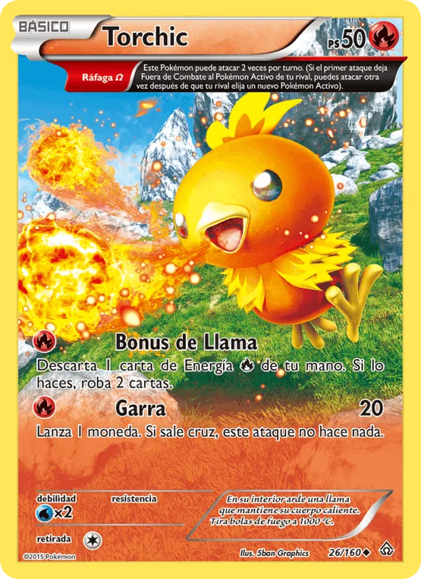 Torchic · Duelos Primigenios 26/160