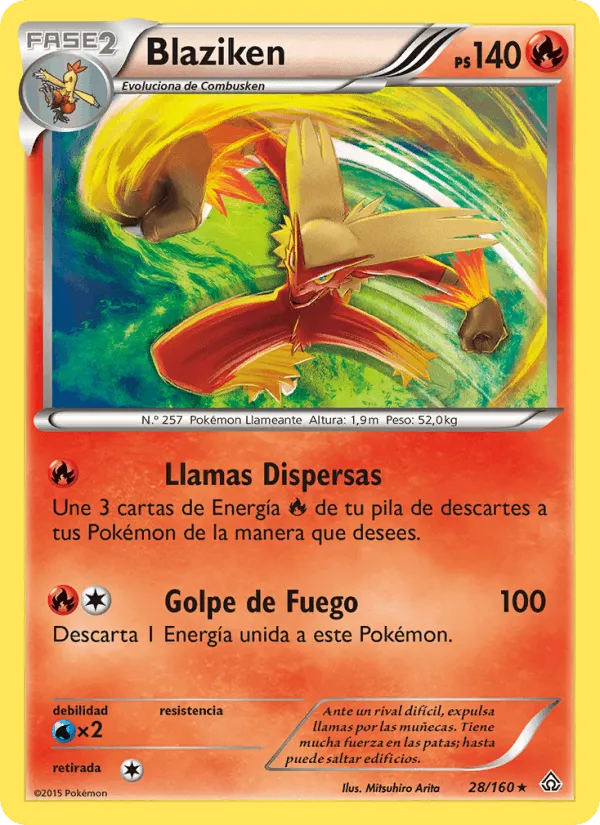 Blaziken · Duelos Primigenios 28/160