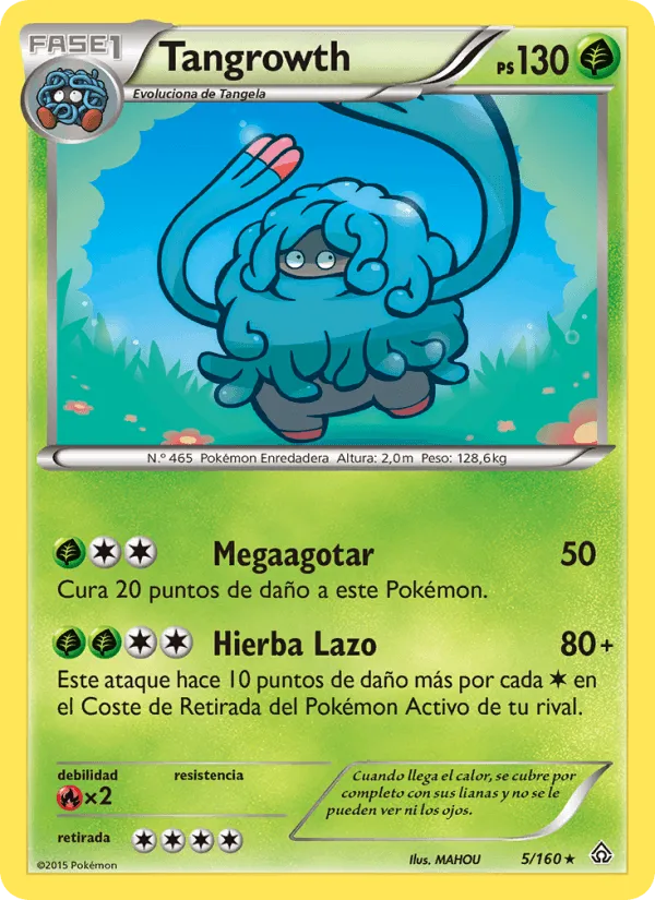 Tangrowth · Duelos Primigenios 5/160