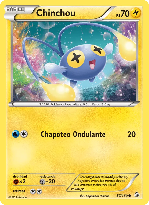 Chinchou · Duelos Primigenios 57/160
