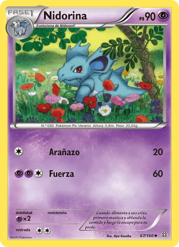 Nidorina · Duelos Primigenios 67/160