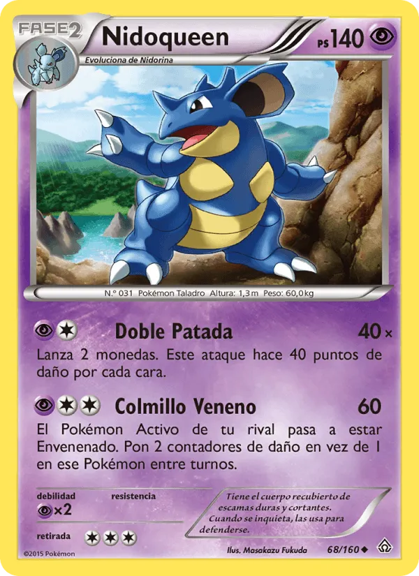 Nidoqueen · Duelos Primigenios 68/160