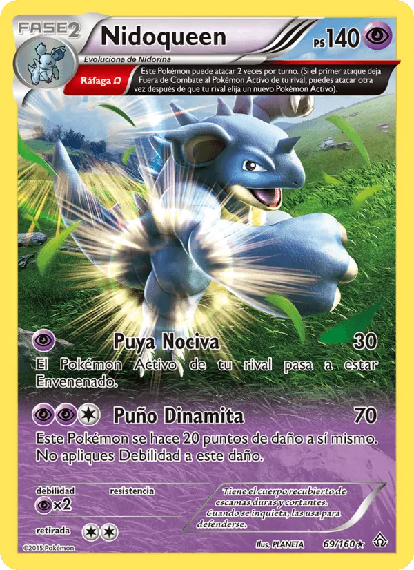 Nidoqueen · Duelos Primigenios 69/160