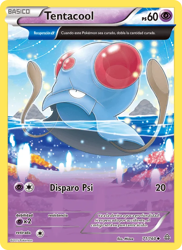 Tentacool · Duelos Primigenios 71/160