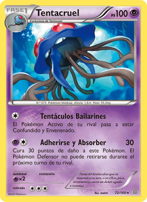 Tentacruel · Duelos Primigenios 72/160