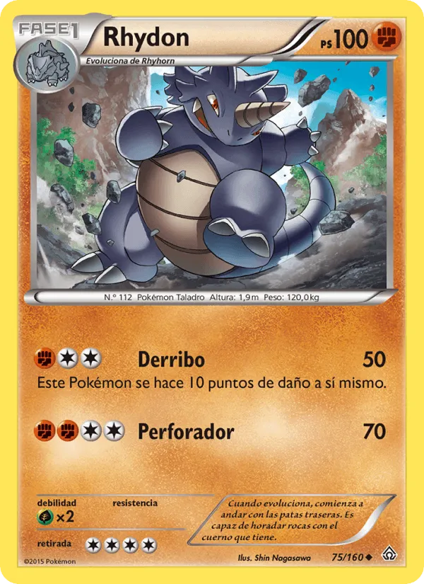 Rhydon · Duelos Primigenios 75/160