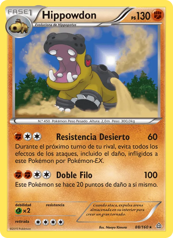 Hippowdon · Duelos Primigenios 88/160