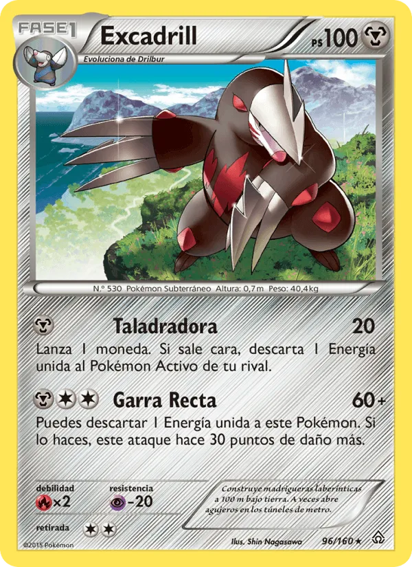 Excadrill · Duelos Primigenios 96/160