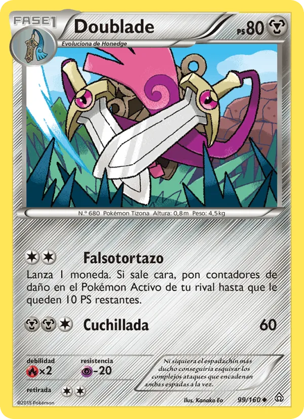 Doublade · Duelos Primigenios 99/160
