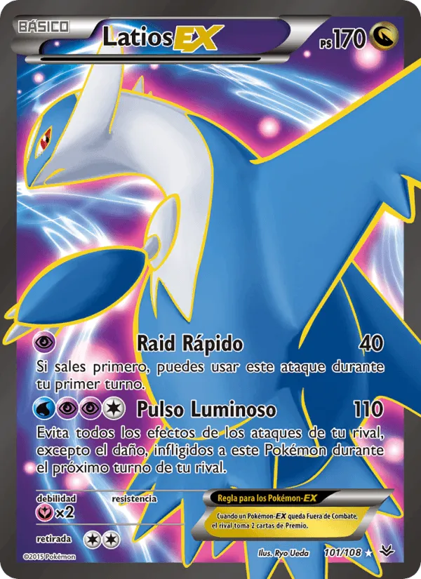 Latios EX · Cielos Rugientes 101/108