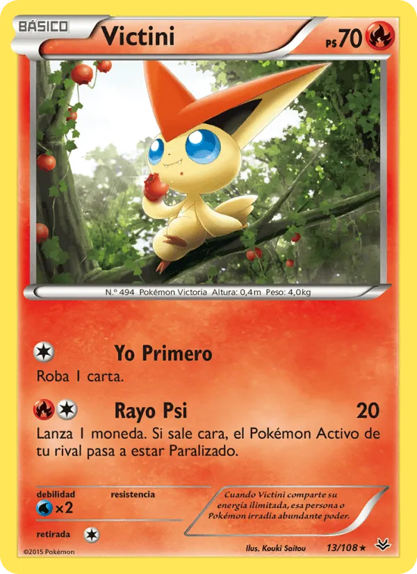 Victini · Cielos Rugientes 13/108
