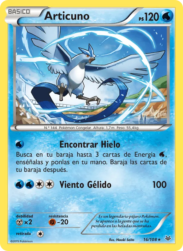 Articuno · Cielos Rugientes 16/108