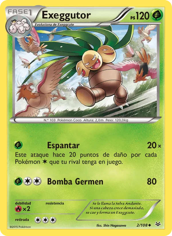 Exeggutor · Cielos Rugientes 2/108