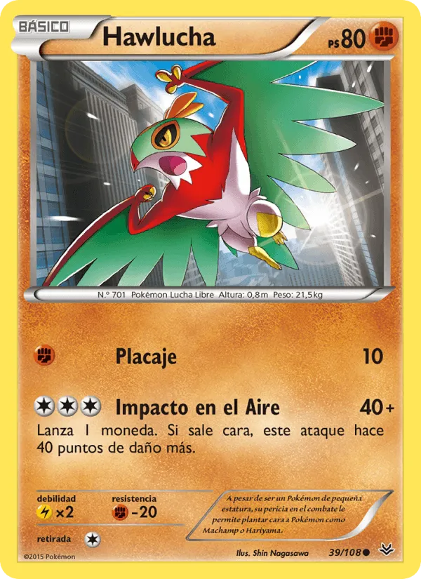 Hawlucha · Cielos Rugientes 39/108
