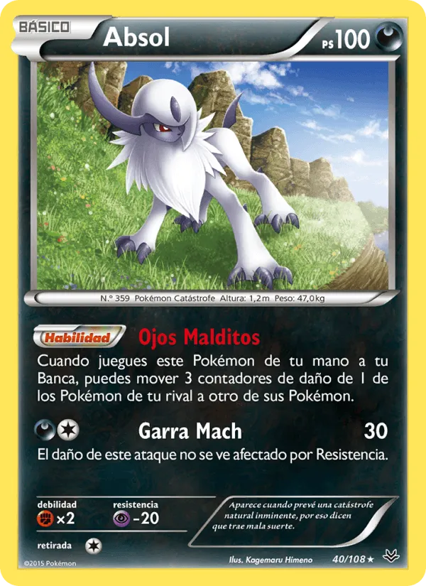 Absol · Cielos Rugientes 40/108