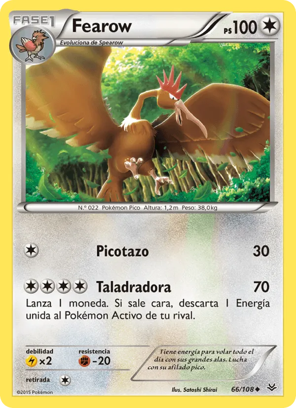 Fearow · Cielos Rugientes 66/108