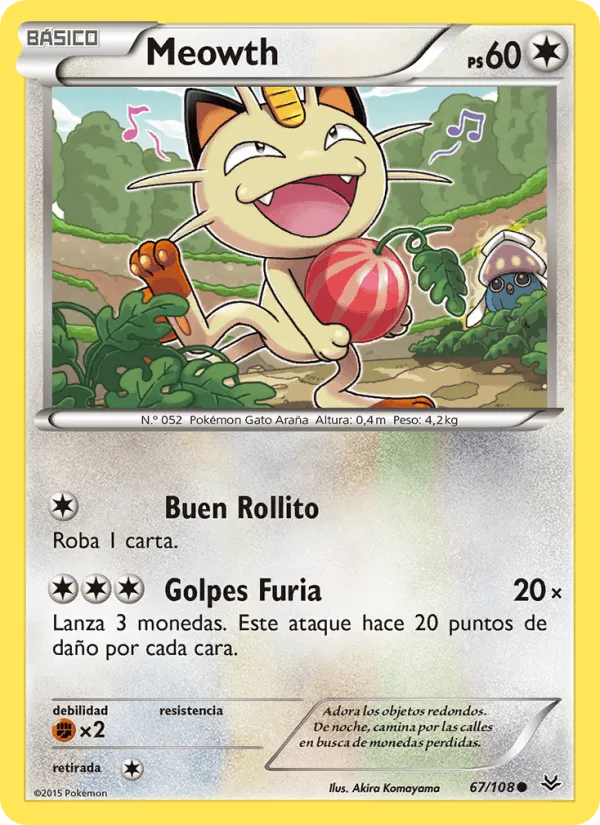 Meowth · Cielos Rugientes 67/108