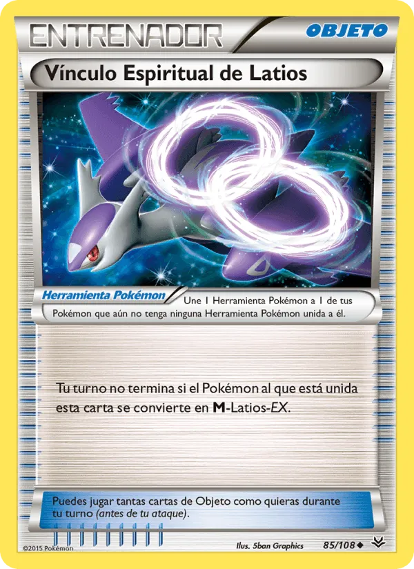 Vínculo Espiritual de Latios · Cielos Rugientes 85/108