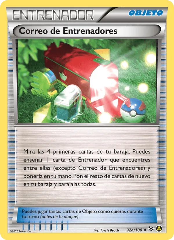 Correo de Entrenadores · Cielos Rugientes 92a/108