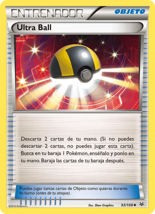Ultra Ball · Cielos Rugientes 93/108