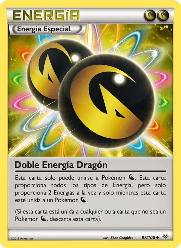 Doble Energía Dragón · Cielos Rugientes 97/108