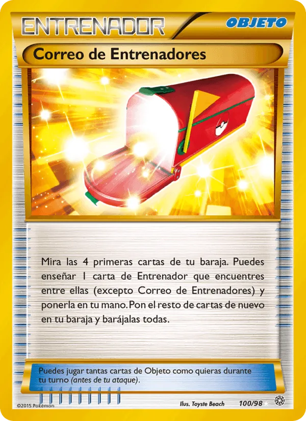 Correo de Entrenadores · Antiguos Orígenes 100/98