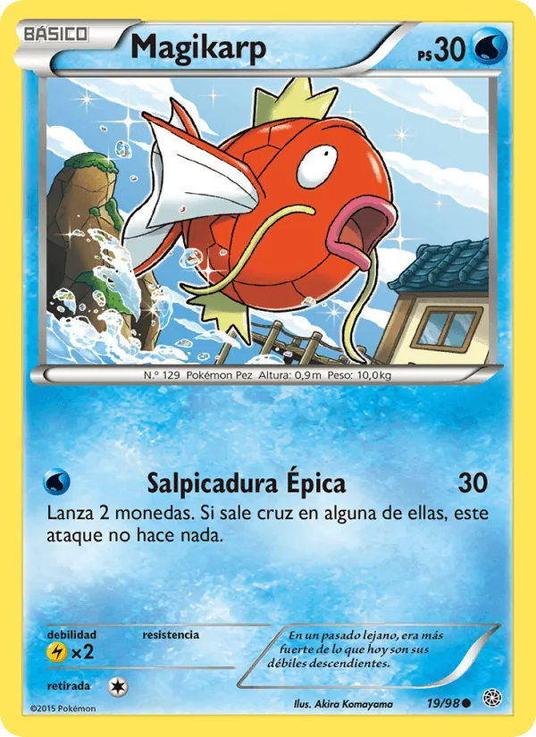 Magikarp · Antiguos Orígenes 19/98
