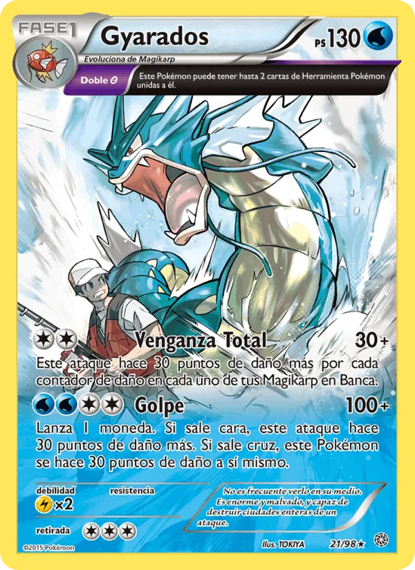 Gyarados · Antiguos Orígenes 21/98