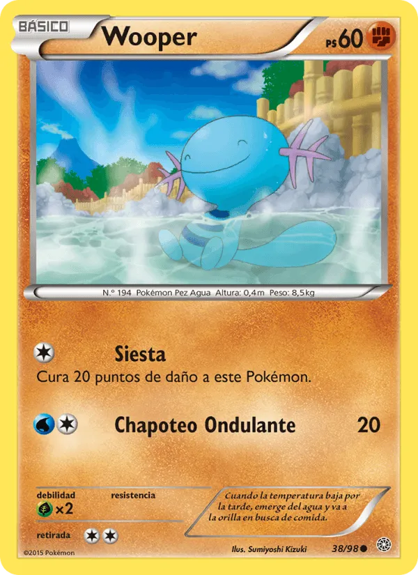 Wooper · Antiguos Orígenes 38/98