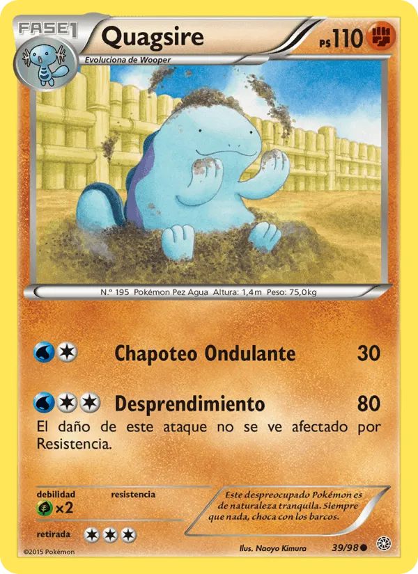Quagsire · Antiguos Orígenes 39/98