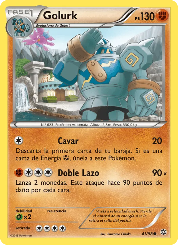 Golurk · Antiguos Orígenes 41/98