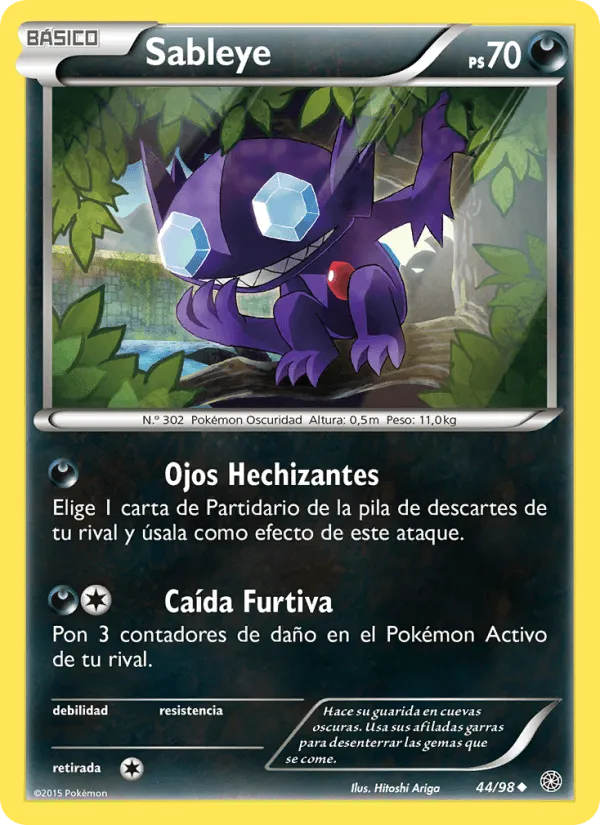 Sableye · Antiguos Orígenes 44/98