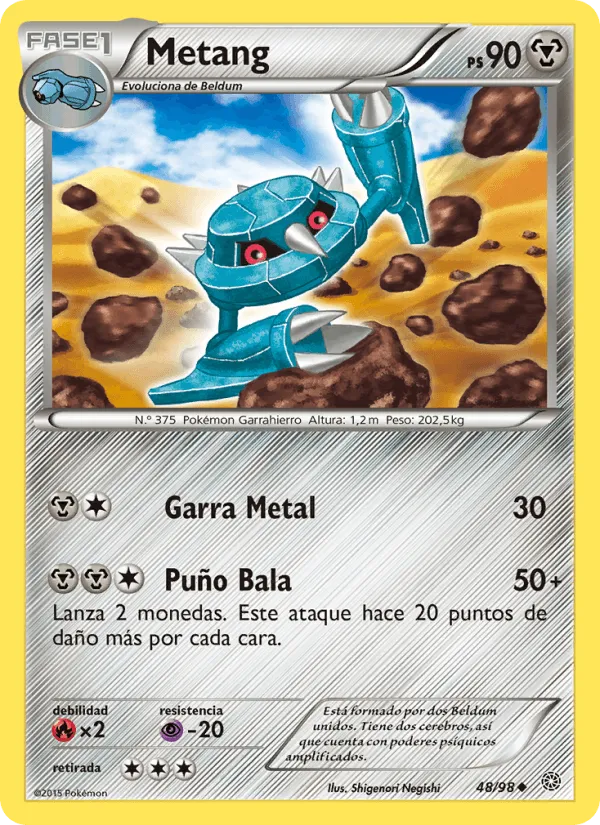 Metang · Antiguos Orígenes 48/98