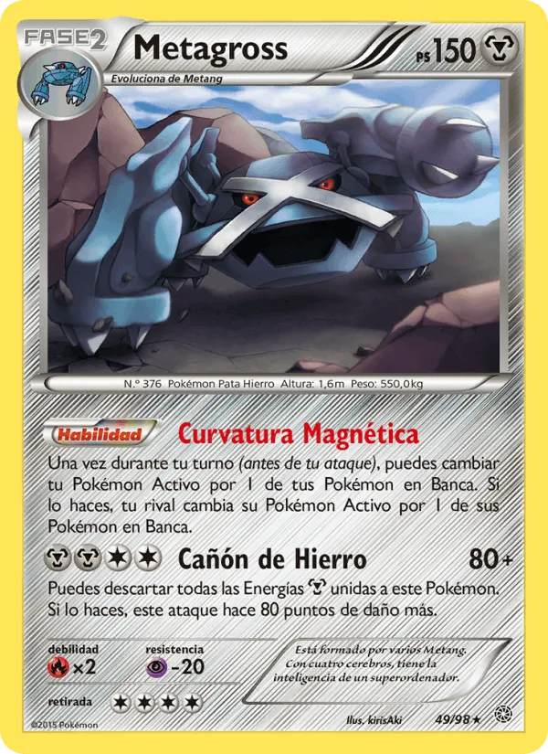 Metagross · Antiguos Orígenes 49/98