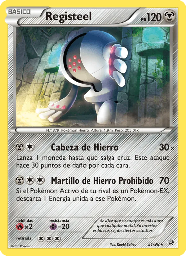 Registeel · Antiguos Orígenes 51/98