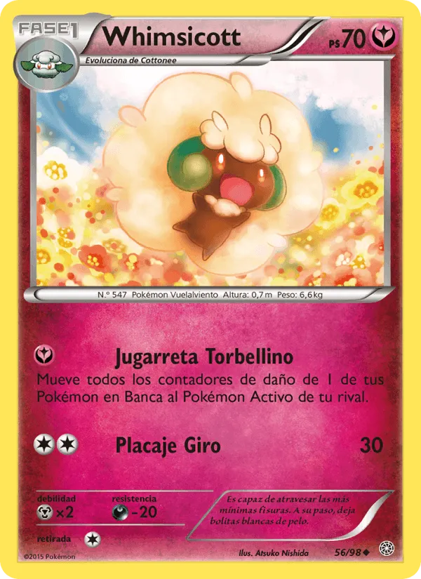 Whimsicott · Antiguos Orígenes 56/98